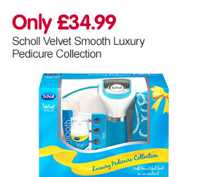 Only £34.99 on Scholl Velvet Smooth Luxury Pedicure Collection